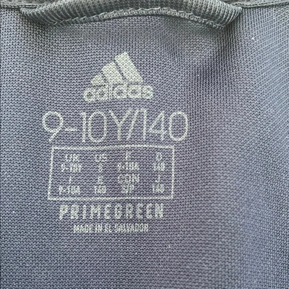 Adidas Navy Blue Track Jacket youth - Picture 4 of 7